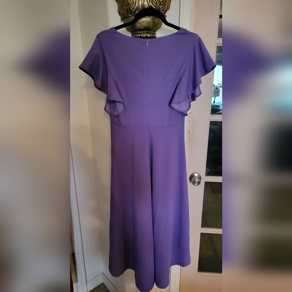 Purple Dress Tells Size Medium - Picture 3 of 4